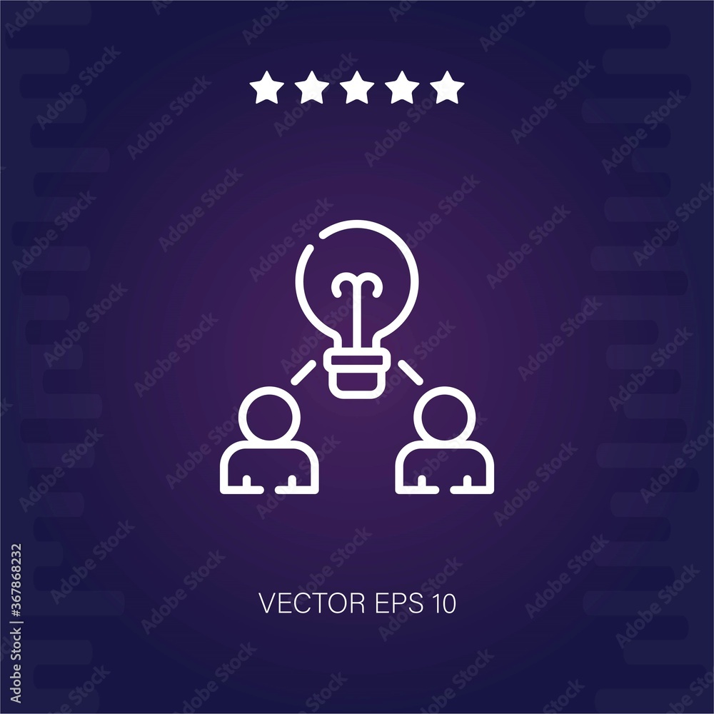brainstorm vector icon brainstorm vector icon