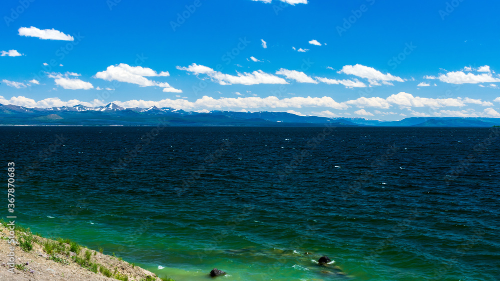Yellowstone Lake, Yellowstone National Park Yellowstone Lake, Yellowstone National Park