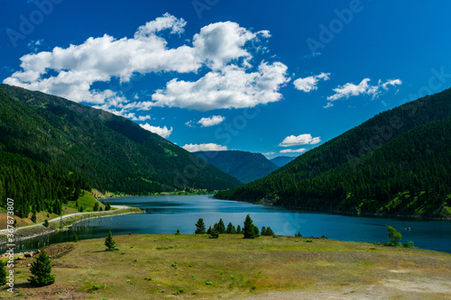 Fényképezés Earthquake Lake, Montana