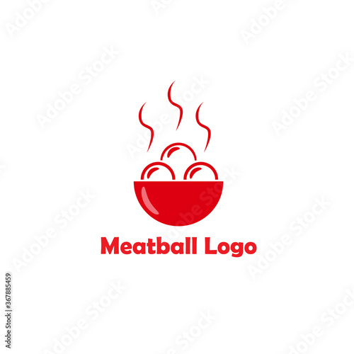 red meatballs bowl logo.logo bowl for the template.