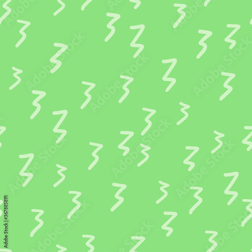Seamless pattern with abstract zig zag shapes  vector illustration