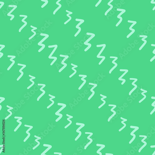 Seamless pattern with abstract zig zag shapes, vector illustration