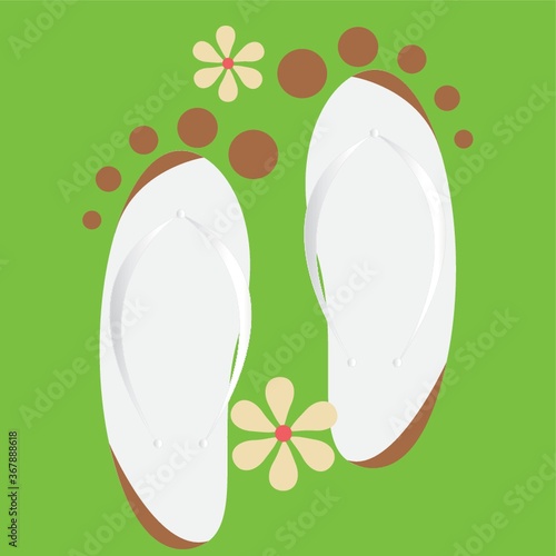 spa flip flops