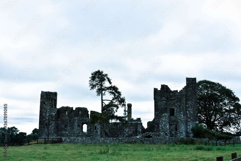 ruins of an old castle ruins of an old castle