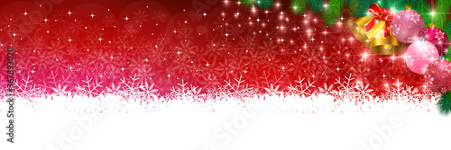 クリスマス　モミの木　冬　背景