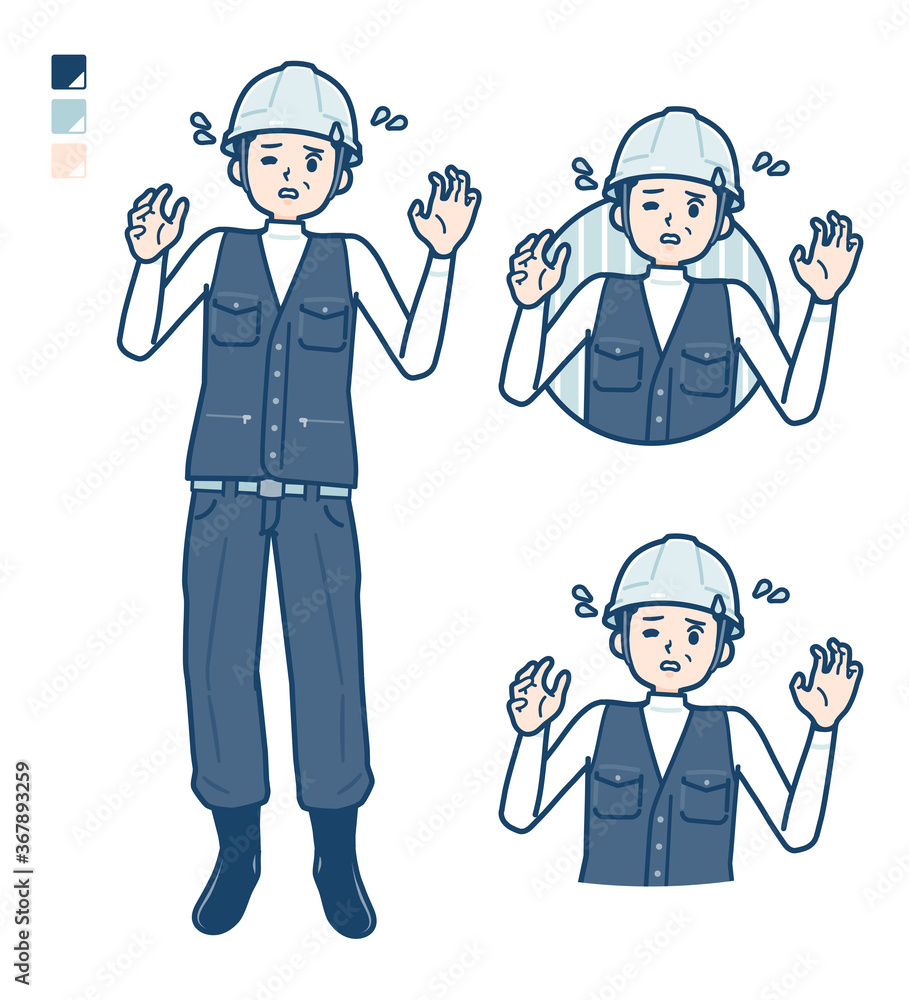 simple work wear middle man_panic simple work wear middle man_panic