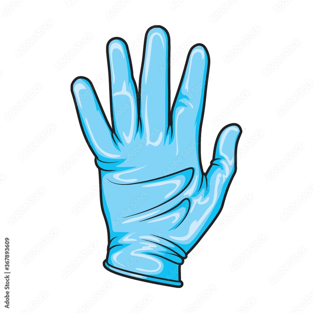 Fototapeta premium hand gloves