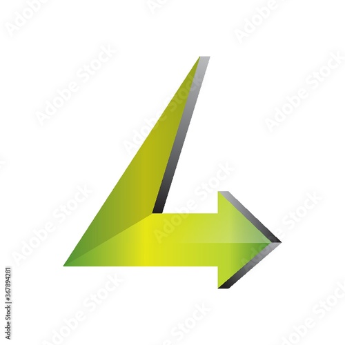 Free Download arrow towards right - GFXLoad