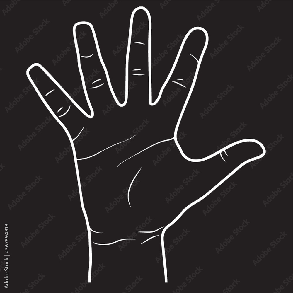 Fototapeta premium hand