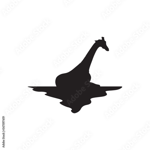 giraffe silhouette