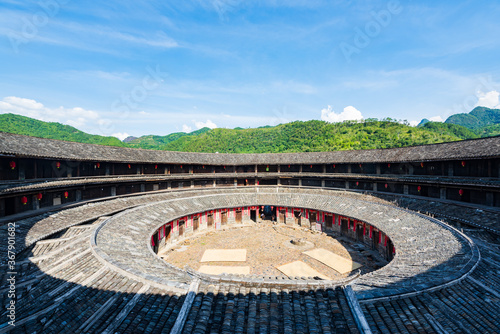 Hakka Tulou, Dapu County, Meizhou, Guangdong, China