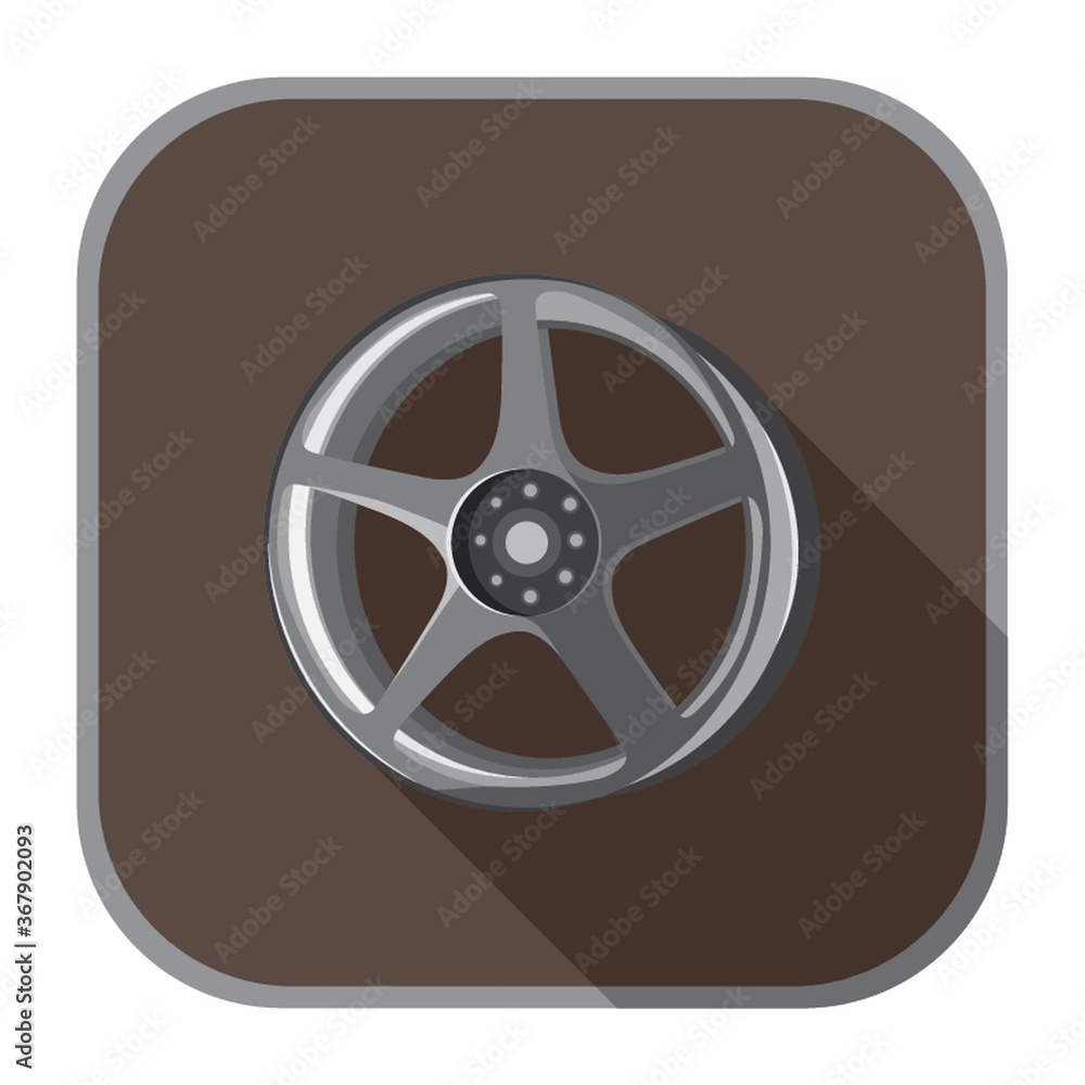 Fototapeta premium wheel rim