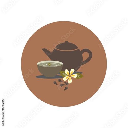 teapot with mug