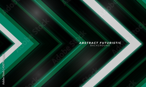 Abstract arrow and geometric hi-tech background. Abstract futuristic art wallpaper. Vector illustration.