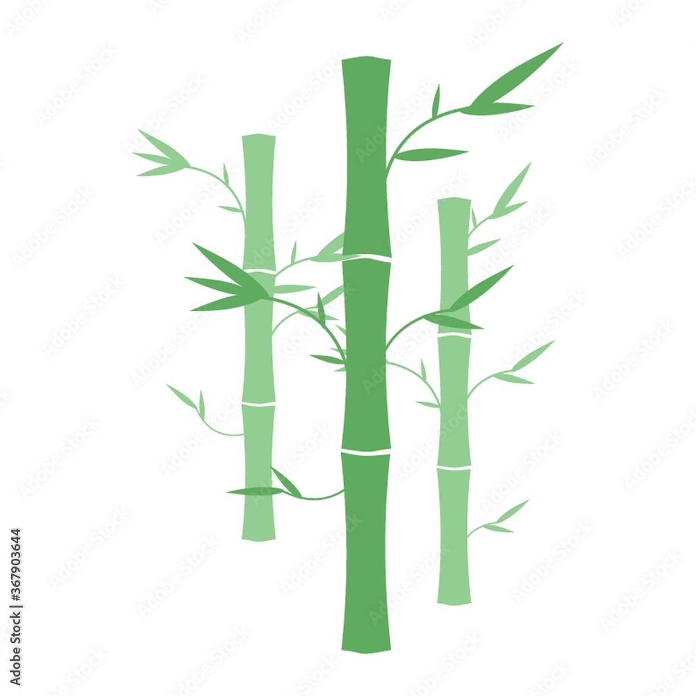 Naklejka premium bamboo sticks