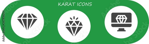 karat icon set