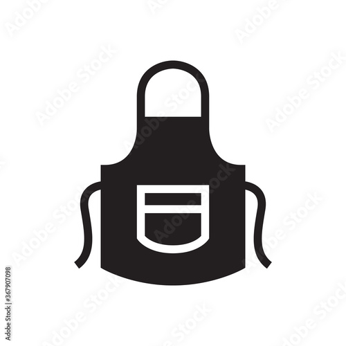 Apron icon vector illustration.