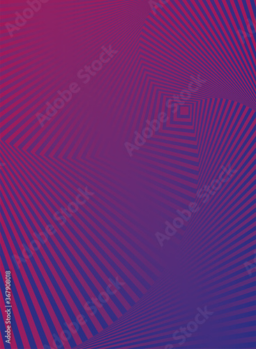 waves and forms purple background