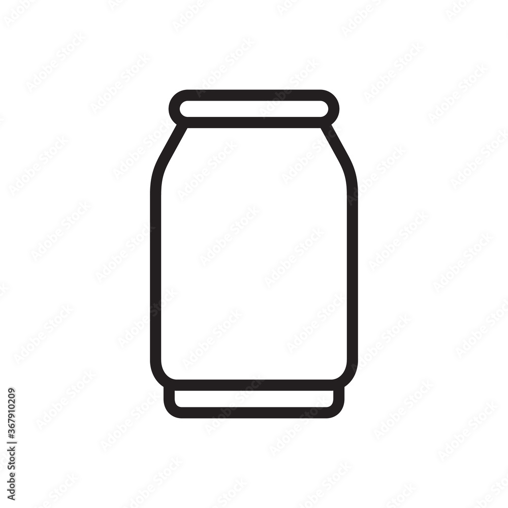 Soda can icon vector illustration. Soda can icon vector illustration.