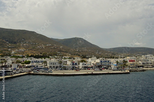 town on the island in Greece, Europe