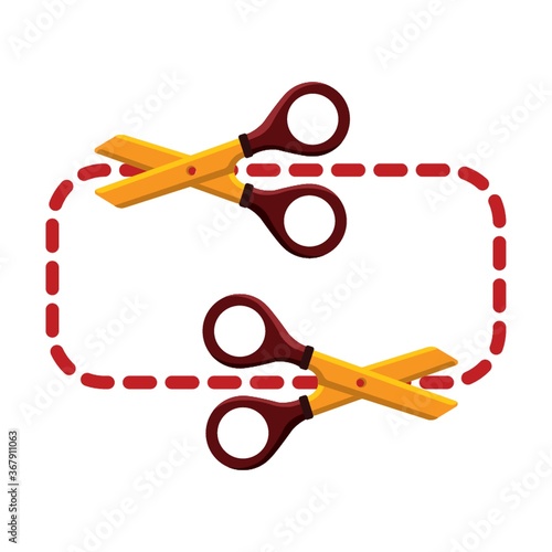 cut along the dotted line