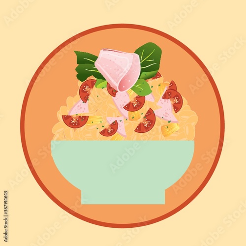 bowl of tomatoes and rice