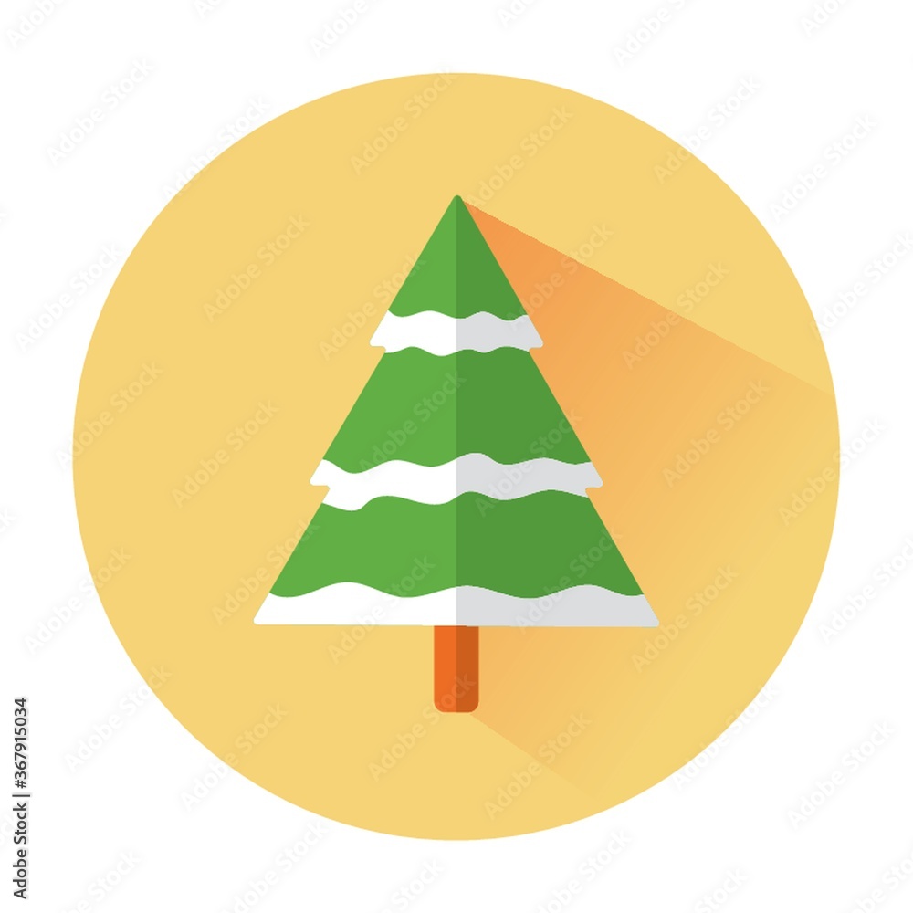 Naklejka premium christmas tree