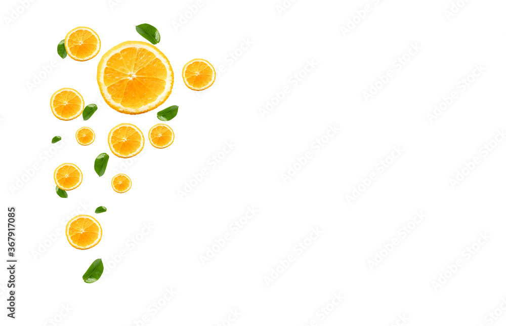 The pattern for placing oranges used as a background. The pattern for placing oranges used as a background.