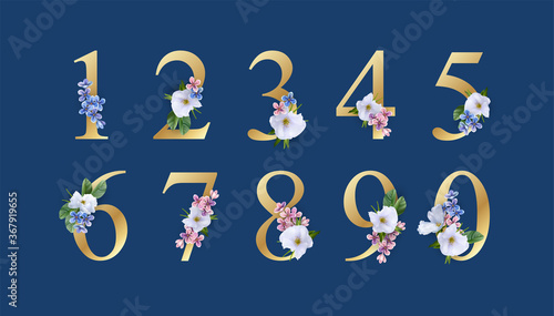 Floral Alphabet Font