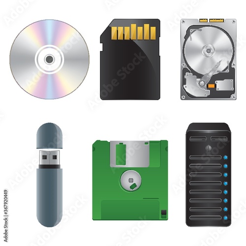 computer icon set