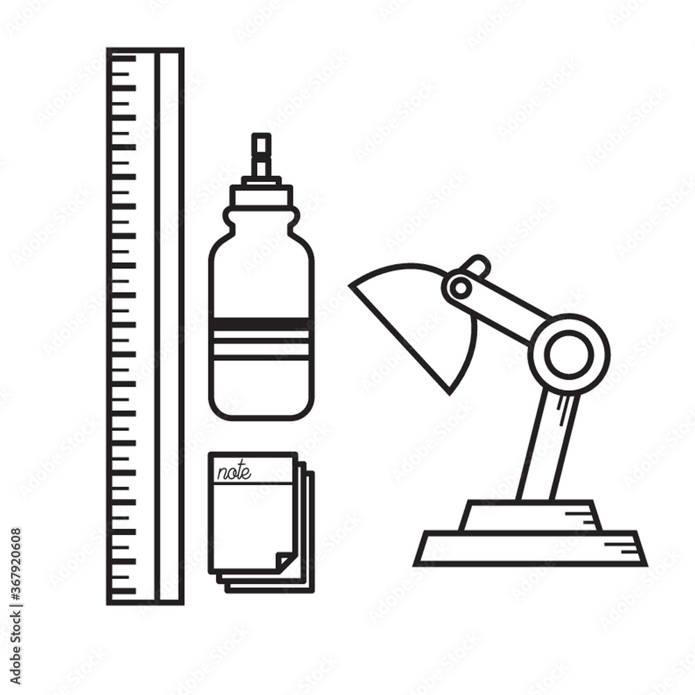 Obraz premium office supplies