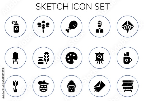 sketch icon set