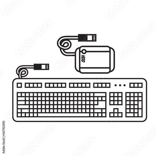 keyboard with mouse