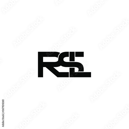 rsl letter original monogram logo design