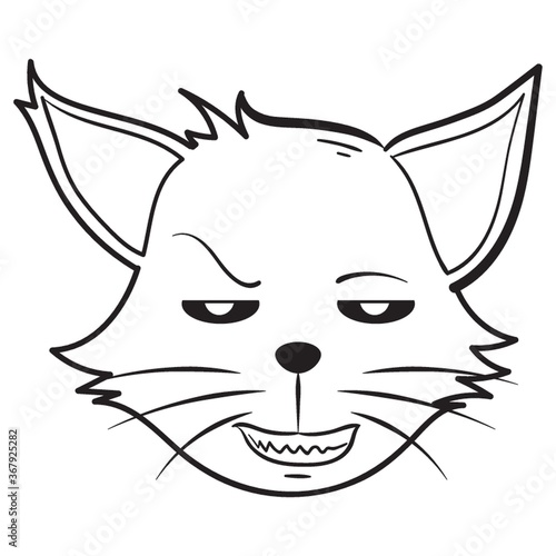 grinning cat