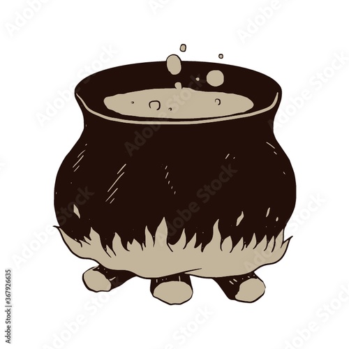 potion in the pot