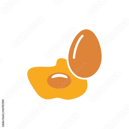 egg with a sunny side up