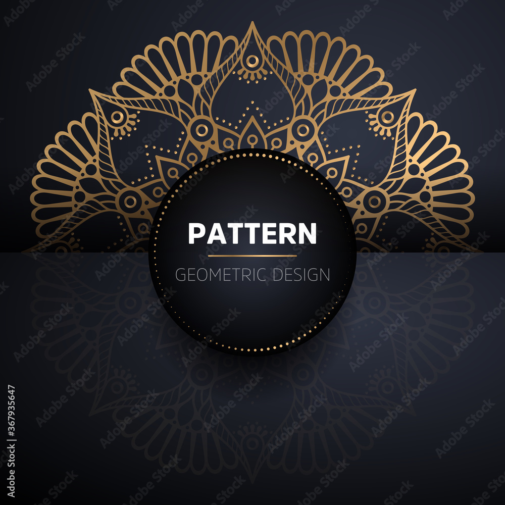 Fototapeta premium luxury ornamental mandala design background