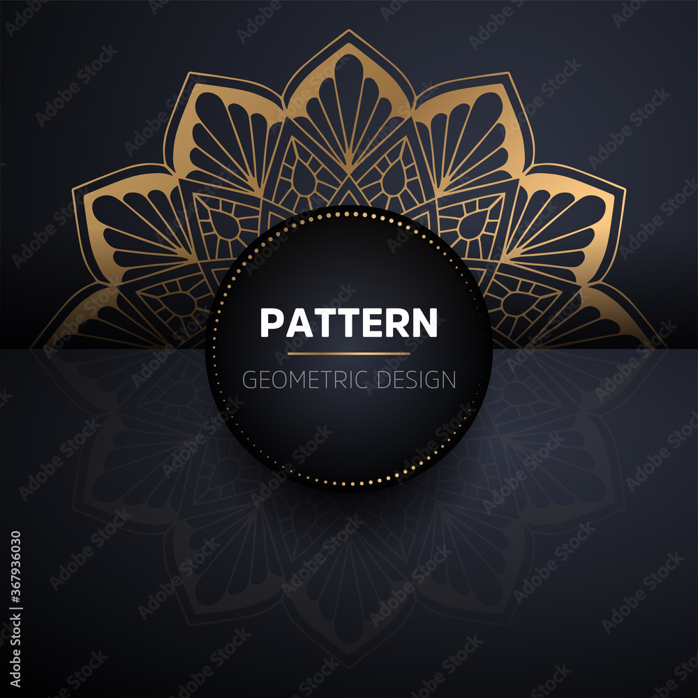Fototapeta premium luxury ornamental mandala design background