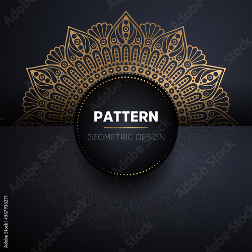 luxury ornamental mandala design background
