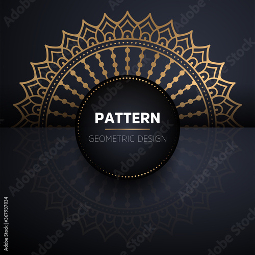 luxury ornamental mandala design background