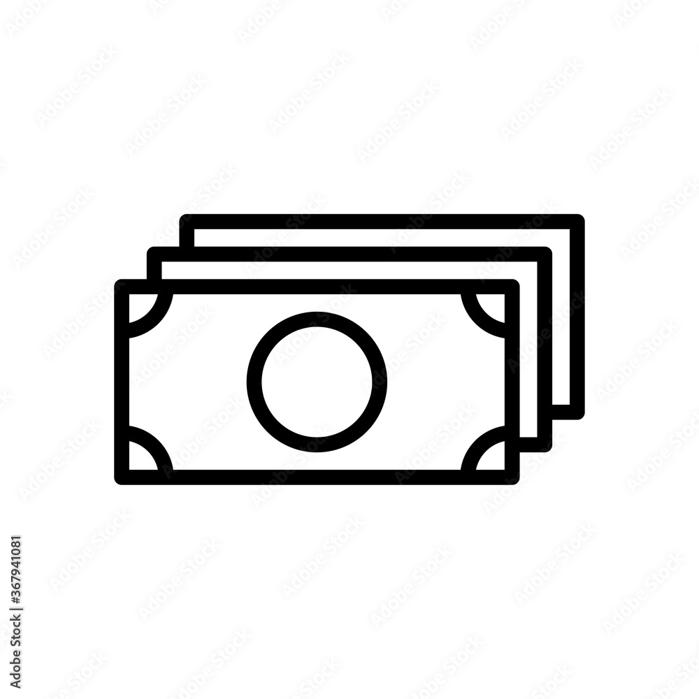 Money icon vector design templates Money icon vector design templates
