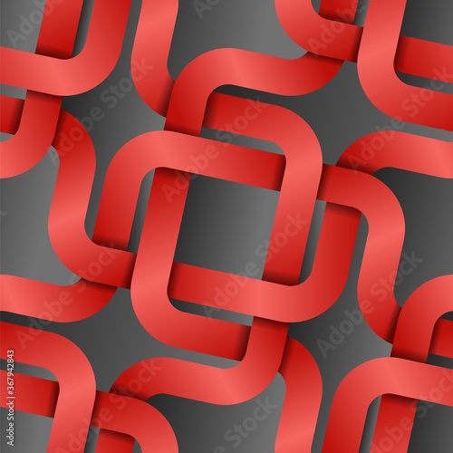 Abstract 3D seamless pattern