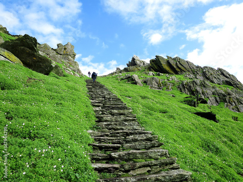 Photography Skellig Michael, the World Heritage Site in Ireland