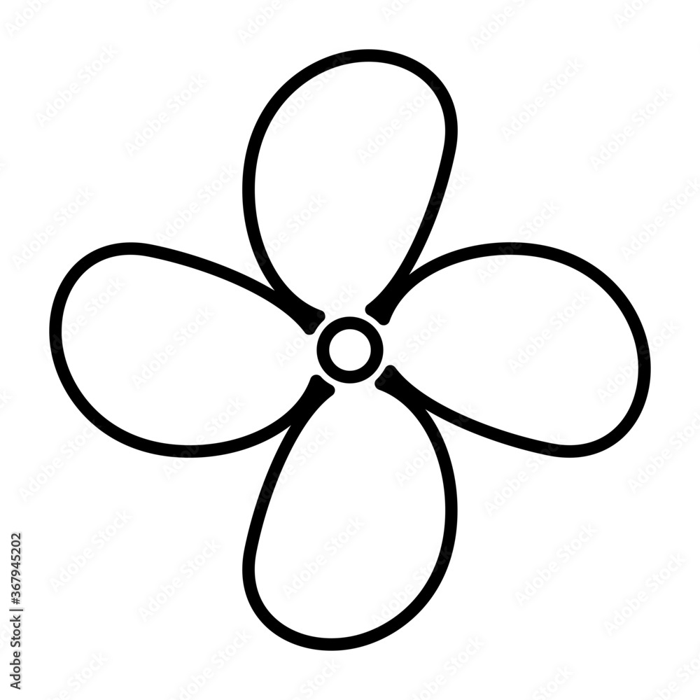 Air fan icon Air fan icon