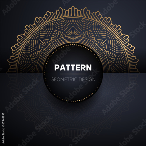 luxury ornamental mandala design background