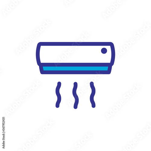 ac icon vector design trendy