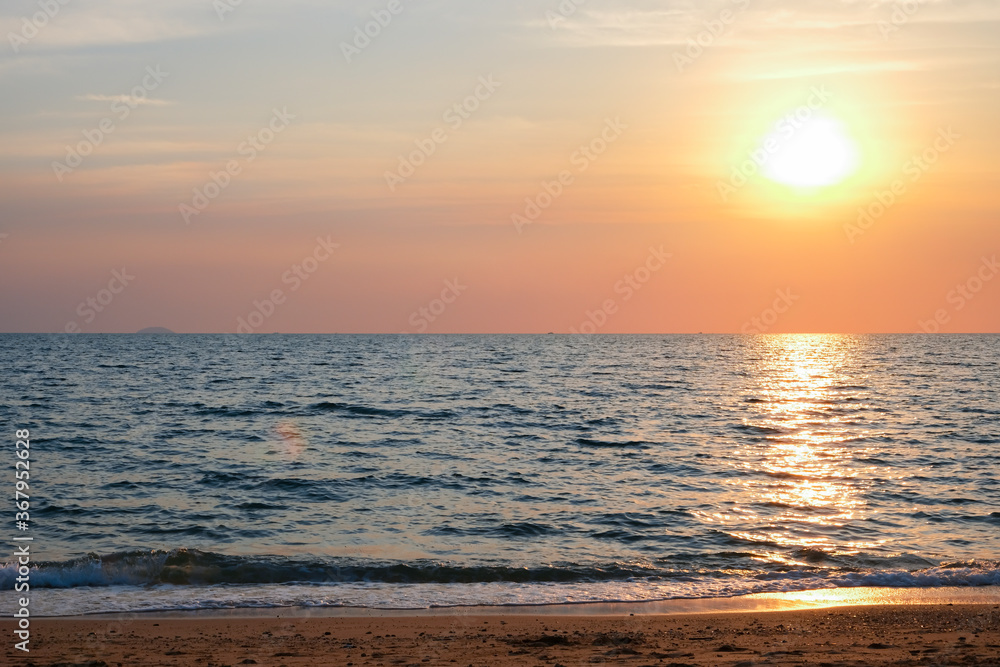 Beautiful sunset over the ocean. Seascape view. Nature concept, nature background. Travel concept, travelling. Beautiful sunset over the ocean. Seascape view. Nature concept, nature background. Travel concept, travelling.