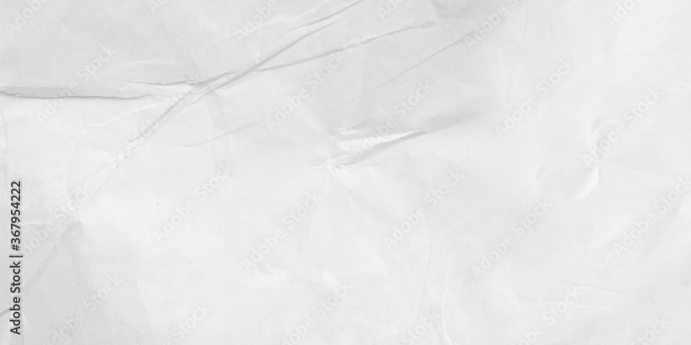 Fototapeta white crumpled paper