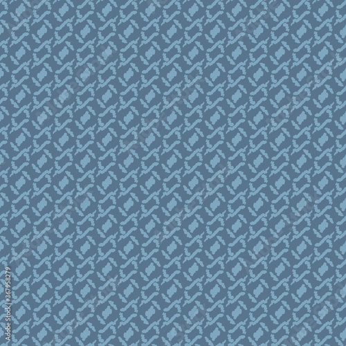 Wallpaper Mural Woolen knit sweater seamless vector texture pattern. Unisex surface pritn design in muted blue. For fabrics, backgrounds, textiles, stationery, and winter season packaging. Torontodigital.ca
